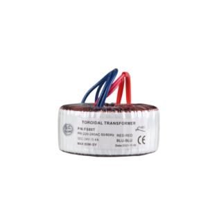 Relipowertech 80W Toroidal Transformer — 220V-240V to 24V (Customizable)