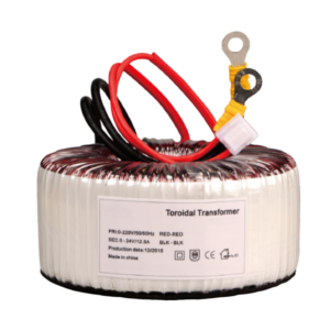 Relipowertech 300VA Toroidal Transformer, 230V AC to 12V/24V